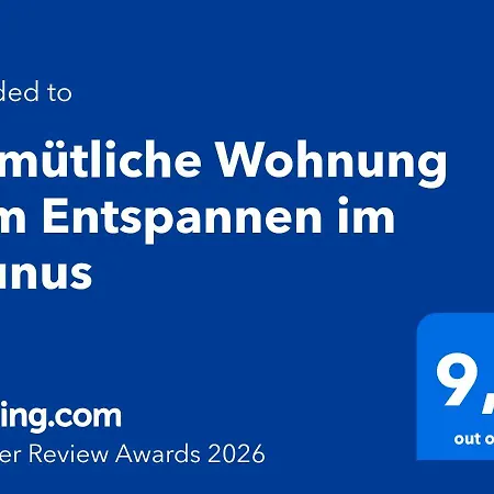 Gemuetliche Zum Entspannen Im Taunus